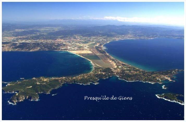 Plage A 400 M Studio Tout Confort Terrasse Clim Parking Hyères Eksteriør bilde